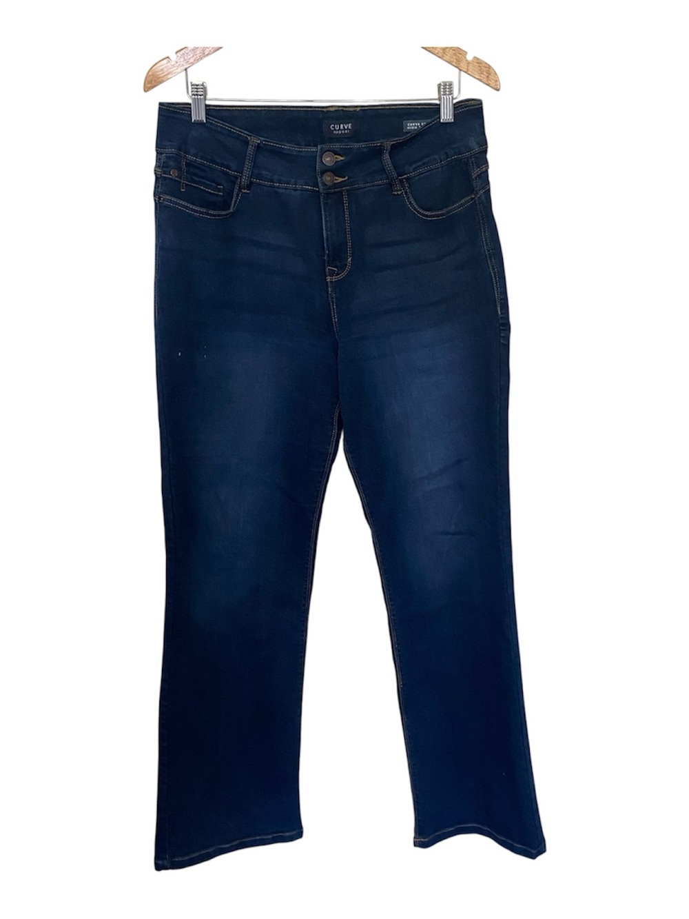 Women's Dark Blue Bootcut Jeans